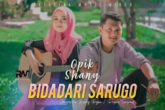 Lirik Lagu Bidadari Sarugo - Shanty Feat Opik