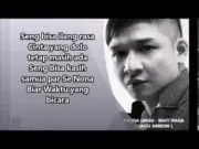 Lirik Lagu Beta Mati Rasa – Pasha Ungu Lirik Lagu Beta Mati Rasa - Pasha Ungu