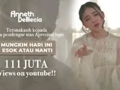 Lirik Lagu Mungkin Hari Ini Esok Atau Nanti - Anneth Delliecia