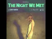 Lirik Lagu The Night We Met dan Terjemahan - Lord Huron